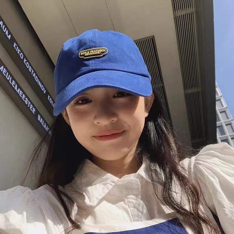 Mũ Lưỡi Trai Chất Liệu Da In Chữ Phong Cách Hàn Quốc Cho Bé