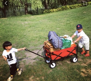 Xe kéo dã ngoại ( camping) gấp gọn
