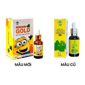 Dầu húng chanh Minion Gold 30ml mẫu mới