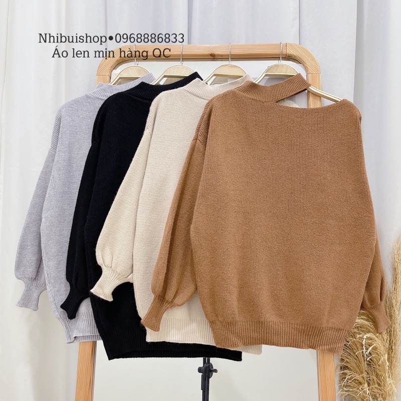 ÁO LEN KHOÉT VAI SEXY (HÀNG ĐẸP) | BigBuy360 - bigbuy360.vn