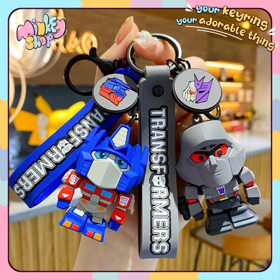 Móc Khoá RoBot TRANSFORMERS Siêu Ngầu Nhiều Mẫu Dễ Thương Phụ Kiện Túi Xách, Balo, Cặp Xách 02MKR -Minkey