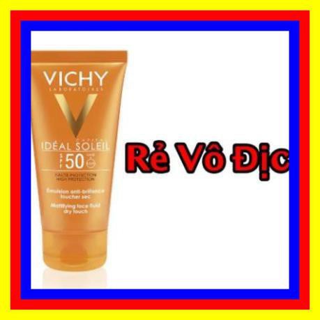 giá khai trương_ Kem Chống Nắng Không Gây Nhờn Rít Không Màu SPF50 Vichy Capital Soleil (50ml)