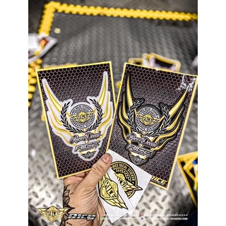 Tem dán dè Ricedecal®️ Mẫu lửa New dán mọi loại xe