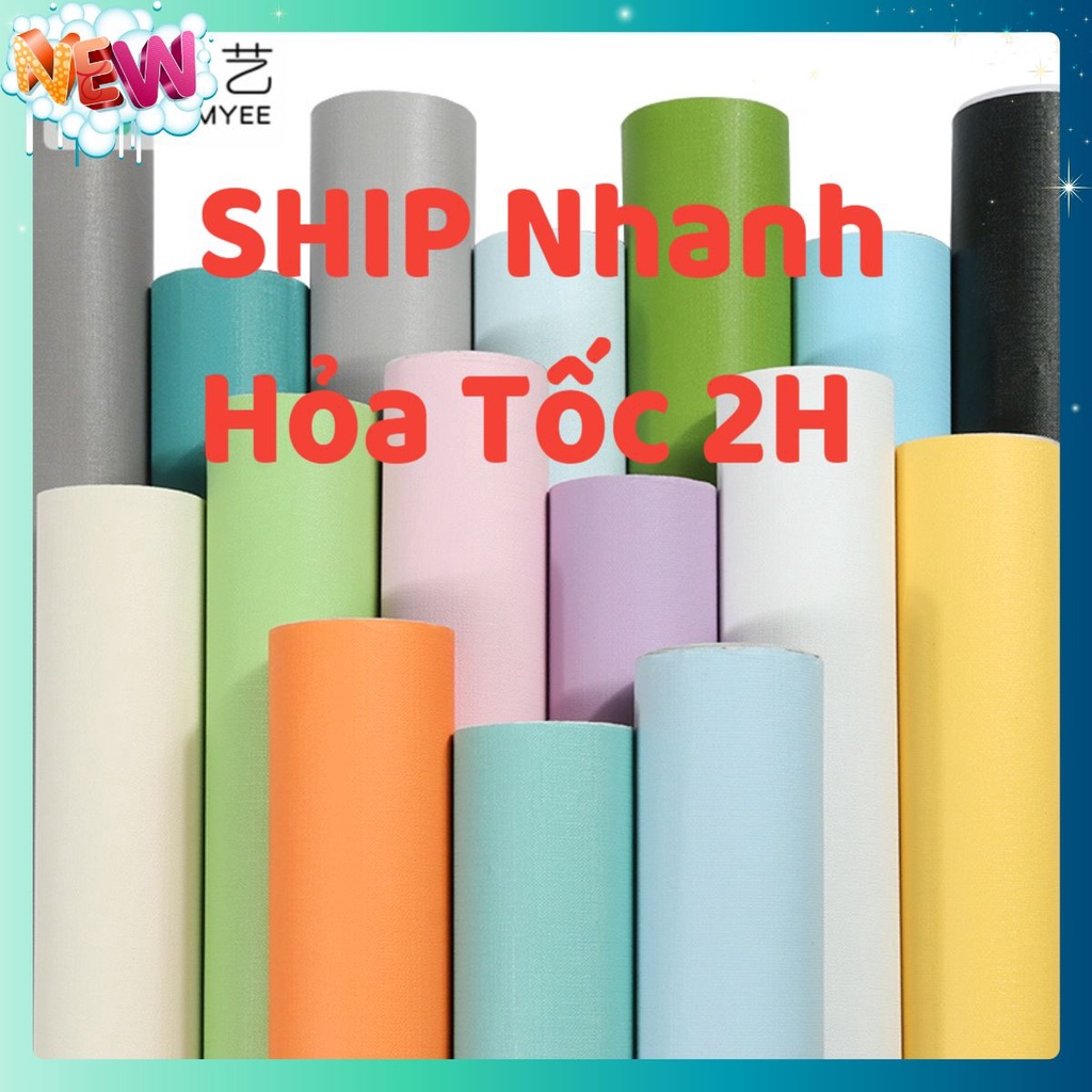 Giấy Dán Tường 10M x 45cm có keo sẵn dễ dán trang trí đẹp tự thi công có nhiều mẫu