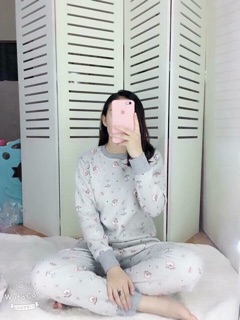 Bộ ngủ Thu đông - chất nỉ bông