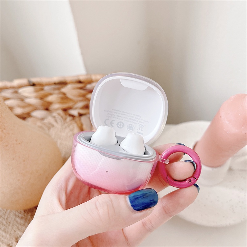 Vỏ Bảo Vệ Hộp Sạc Tai Nghe Baseus WM01 Màu Gradient &amp; Tím Trong Suốt