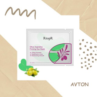 [Hàng mới về] Cặp mặt nạ mắt chiết xuất ô liu collagen chống lão hóa/nếp nhăn xóa mờ quầng thâm RtopR