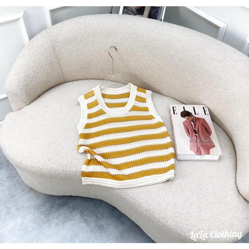 Áo len montagi ba lỗ 4 màu Top295