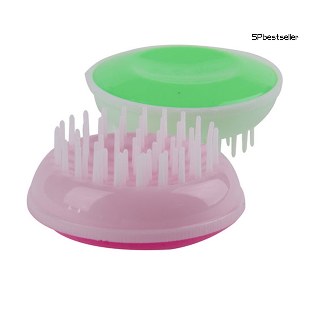 Lược silicon nhựa chải lông massage thích hợp cho thú cưng