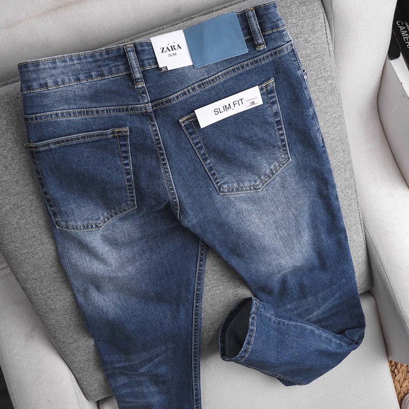 Quần jean nam cao cấp slim fit 3 màu VNXK | BigBuy360 - bigbuy360.vn