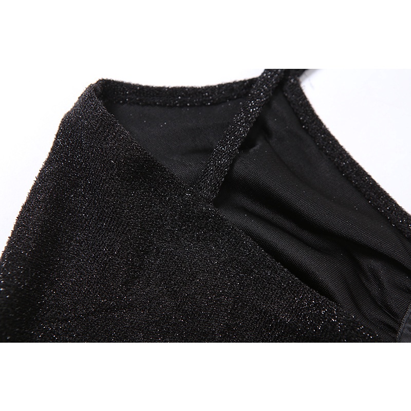 DUNEA Áo Liền Quần Cổ Chữ V Quyến Rũ Dành Cho Nữ