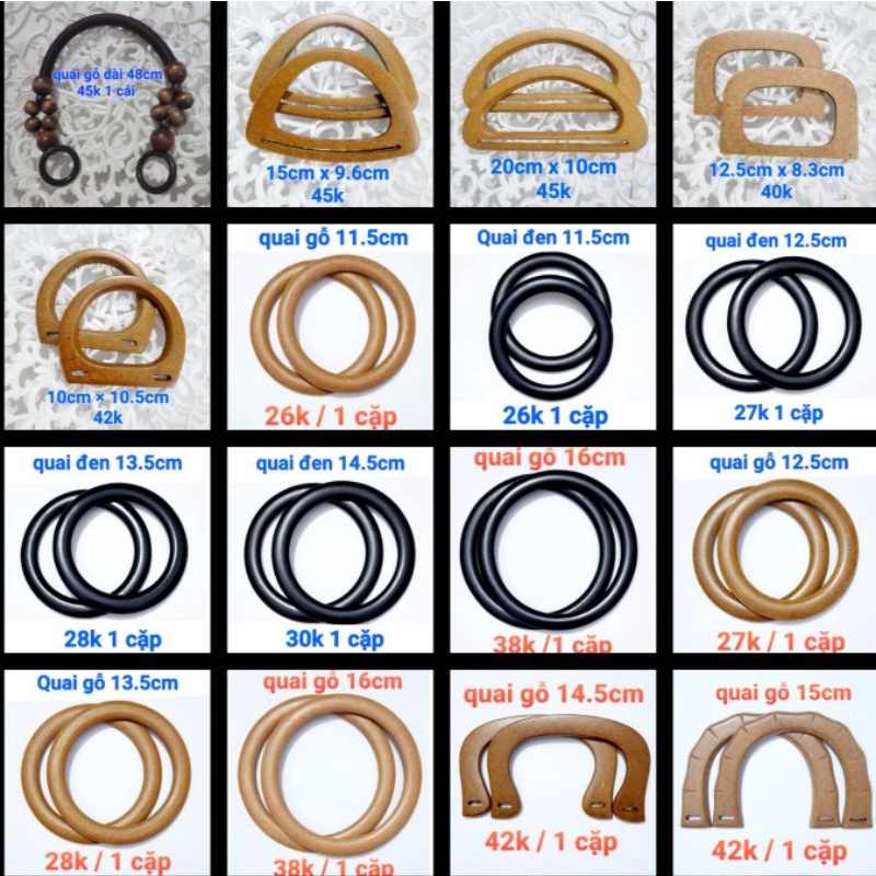 Một Cặp Quai Gỗ