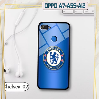 Ốp đội bóng OPPO A5s - Lưng kính cường lực