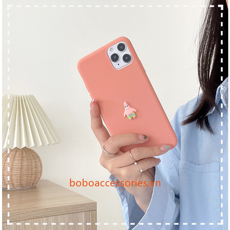 Samsung J7 J2 J5 Prime A50 A50S A30S A7 2018 A51 A01 A11 M11 A21S A31 Phone Casing 3D Lovely Bear SpongeBob SquarePants Duck Soft TPU Cover Case