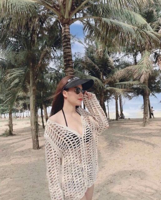 Áo choàng lưới đi biển | BigBuy360 - bigbuy360.vn