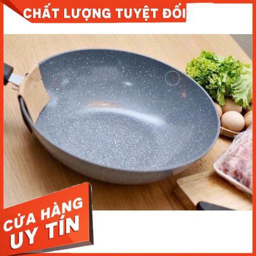 [XẢ KHO+FREE SHIP] Chảo đá chống dính 32cm