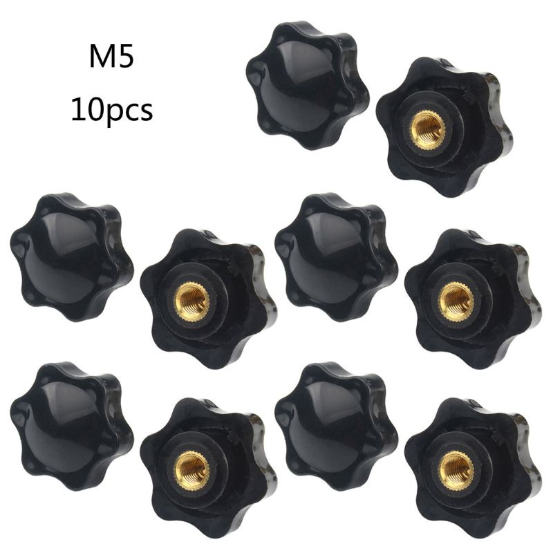 Set 10 Núm Vặn Ren Xoắn M5/M6/M8/M10 Cho Thiết Bị Công Nghiệp
