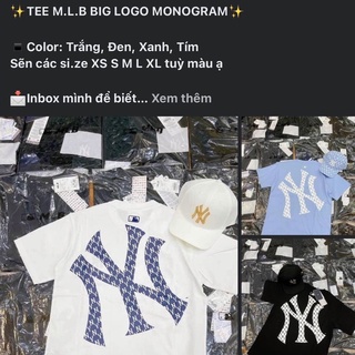 Thun đen MLB Big logo monogram