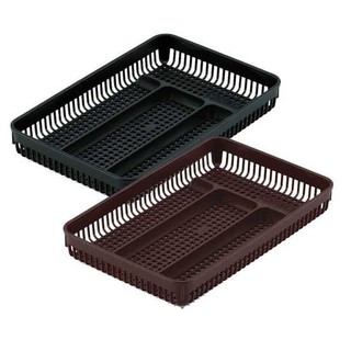 Khay tiện ích Inomata Nhật Bản 4 ngăn dạng lươi thích hợp đựng đồ dùng văn phòng