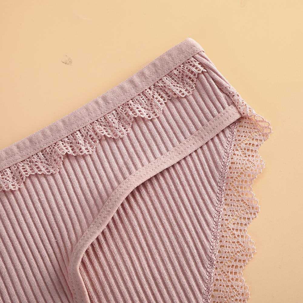 Quần Lót Aijolen Cotton Phối Ren Quyến Rũ Dành Cho Nữ