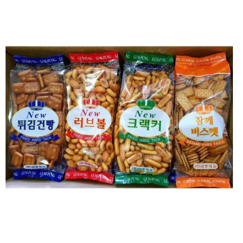 Bánh quy lúa mạch Hàn Quốc vị Vừng Geum Pung 270gr