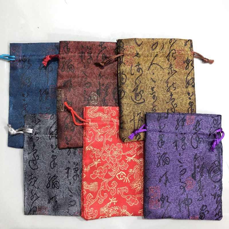 Túi gấm phong thủy đẹp, may mắn, lịch sự, màu ngẫu nhiên