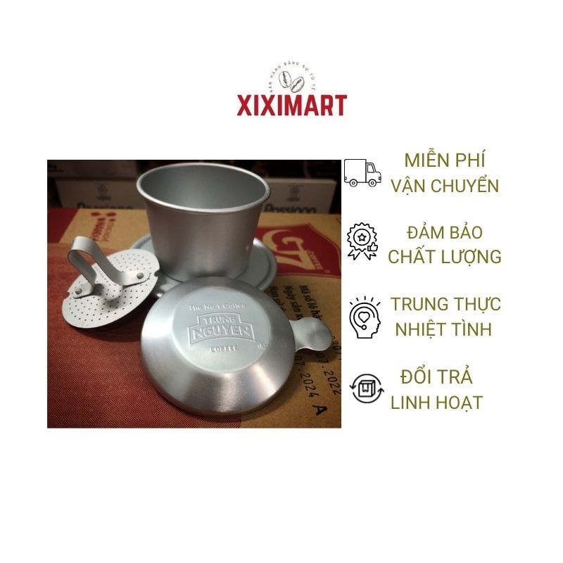 Phin nhôm Trung Nguyên pha cà phê 170ml pha 1ly cà phê Xiximart