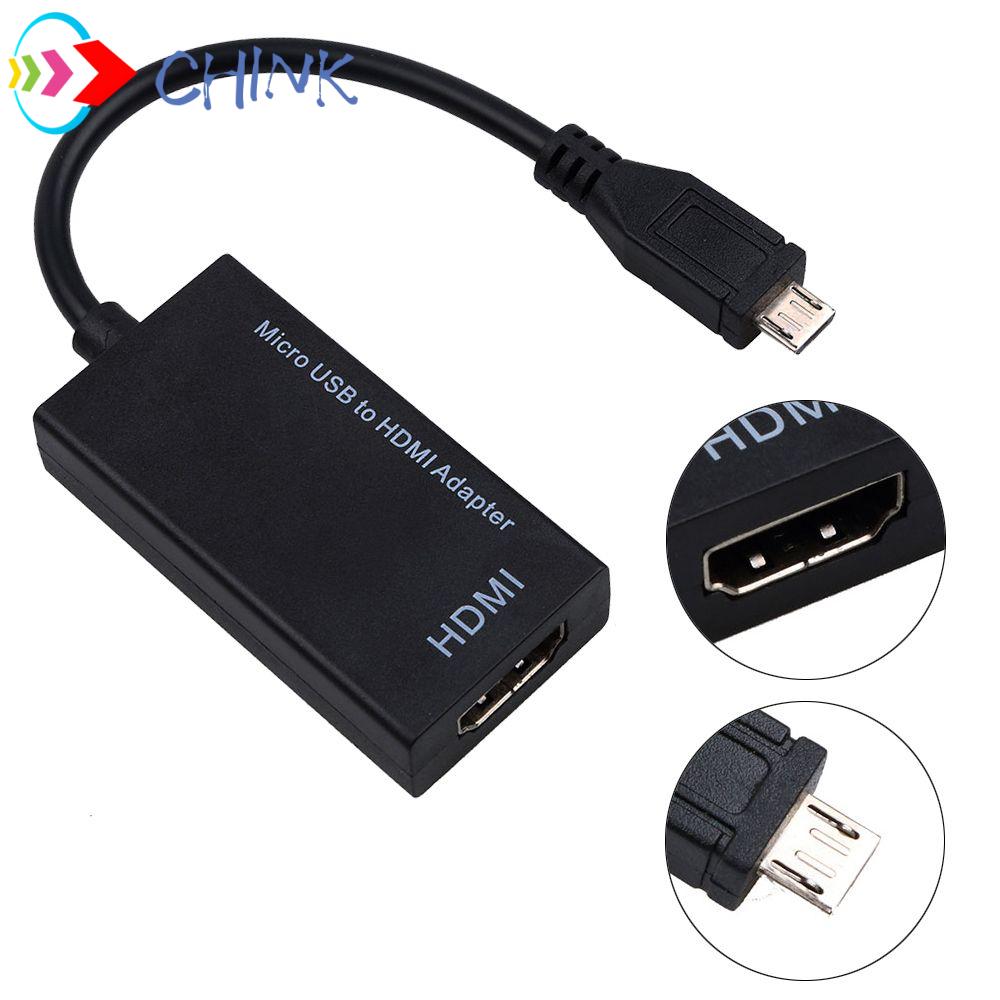 Cáp Chuyển Đổi Từ Cổng Micro Usb Sang Hdmi 1080p Hdtv