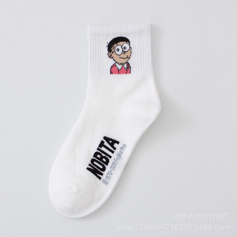 Tất hoạt hình doremon nobita cao cổ