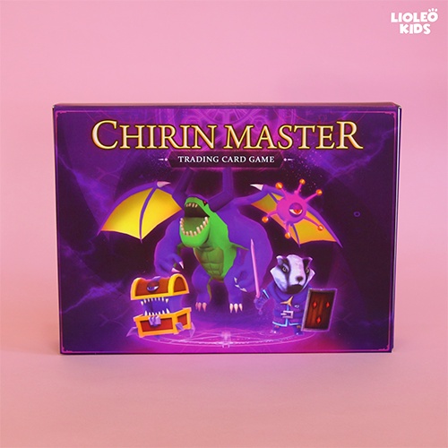 [LIFEMALL9915 - 12% đơn 99K] Bộ thẻ bài Lioleo Kids hệ bóng tối - Chirin master màu tím