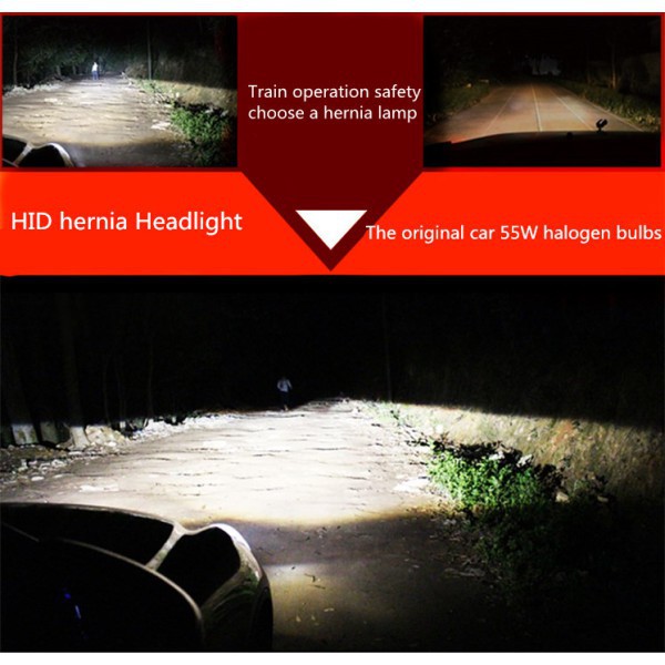 Bộ 2 đèn pha Xenon HID kèm 2 bộ chấn lưu 55W H11/H8/H9 3000-12000K