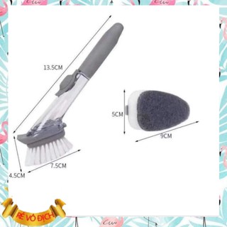 Cọ Xoong Nồi Có Bình Xịt Cao Cấp