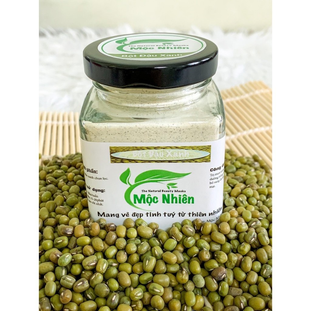 100Gr Bột đậu xanh Mộc Nhiên-Giảm thâm,Trắng da