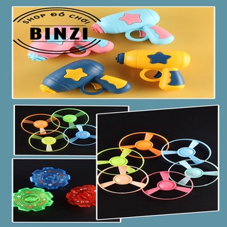 Đồ chơi Súng bắn phát sáng chong chóng tre 3 in 1