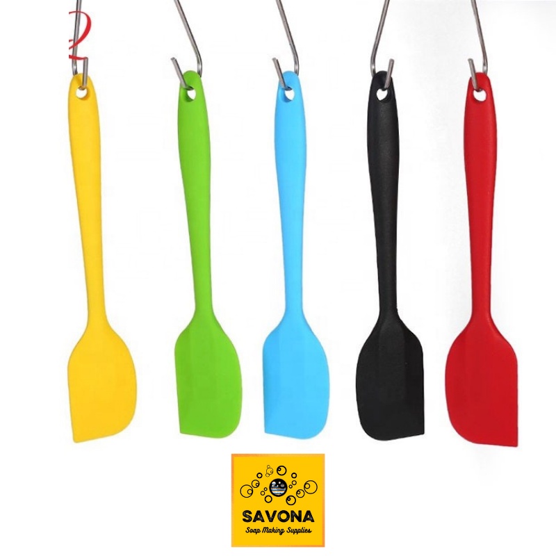 Phới Silicon Chịu Nhiệt 21cm 28cm - Silicone Spatula 21cm 28cm - Phới silicon làm bánh - Thìa silicon dẹt làm xà pSavona