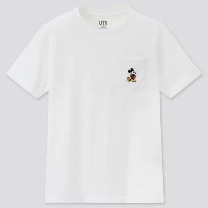 Áo phông micky có túi ngực