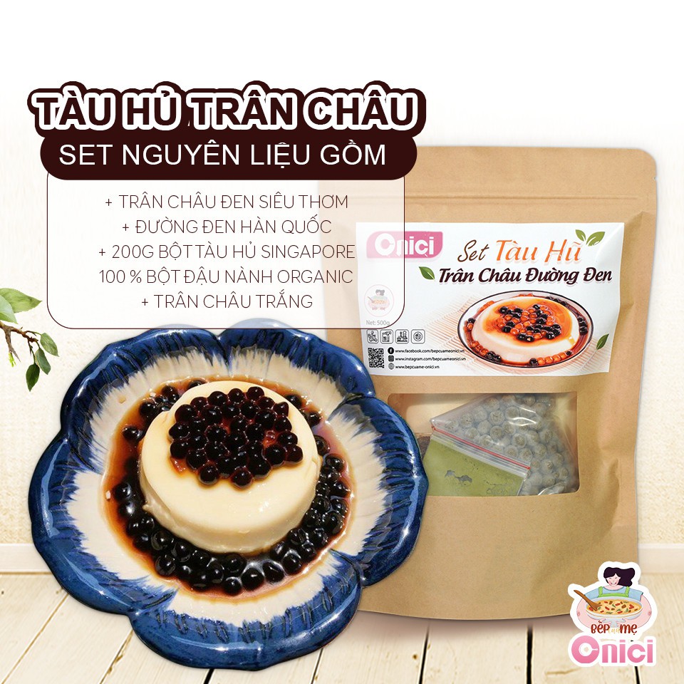 Set Tàu Hủ Trân Châu Đường Đen (SET 10 CHÉN)