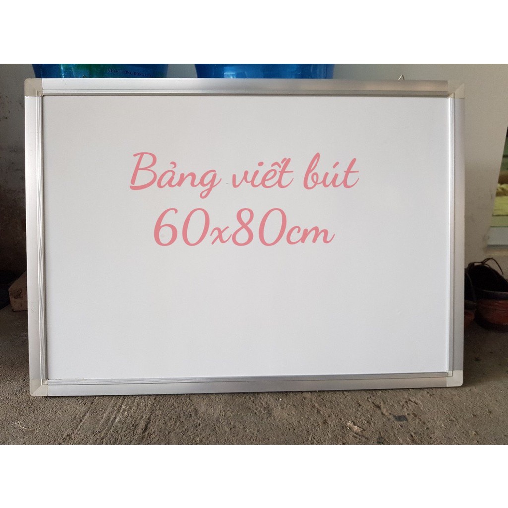 Bảng viết bút dạ siêu nhẹ, Kt: 60*80cm [phía sau có móc treo tiện lợi] tặng kèm bút kèm,bông xoá