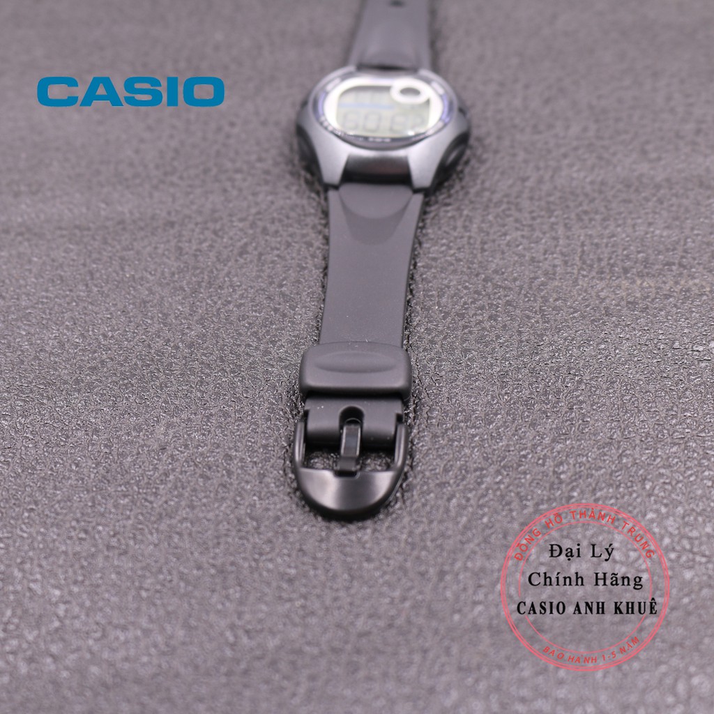 Đồng Hồ Nữ Casio LW-200-1BVDF Dây Nhựa Pin 10 Năm