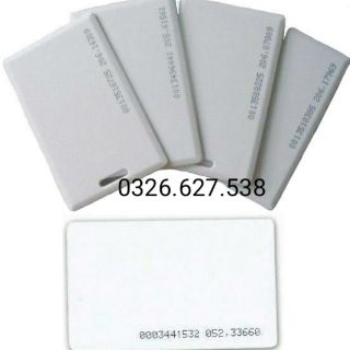Thẻ ID, thẻ IC trắng