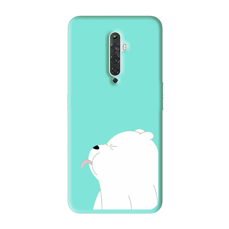 Ốp lưng OPPO Reno 3 Pro 2 Z F 10x Zoom We Bare Bears Soft TPU Cases Covers