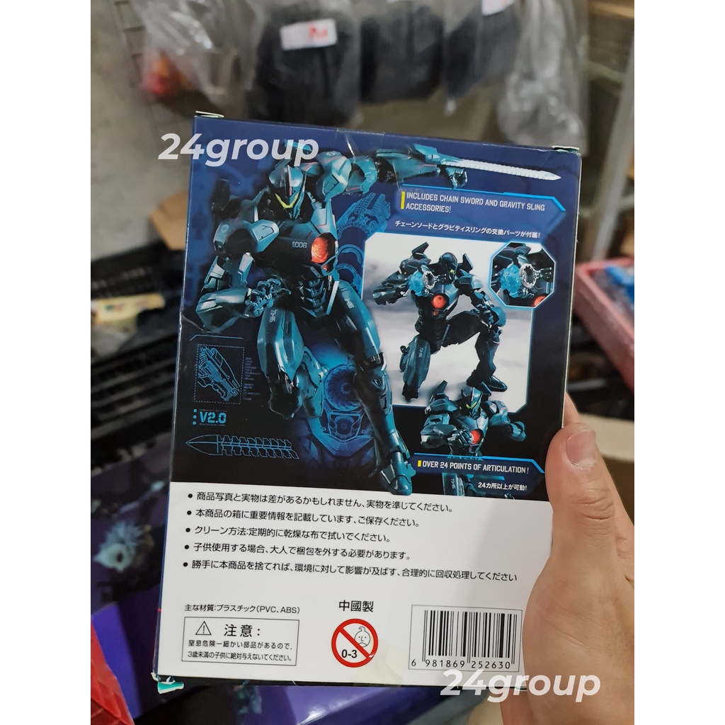 Mô hình đồ chơi Jaeger Gipsy Danger phim Pacific Rim Neca có khớp cử động được 18cm figma figure avenger robot đại chiến