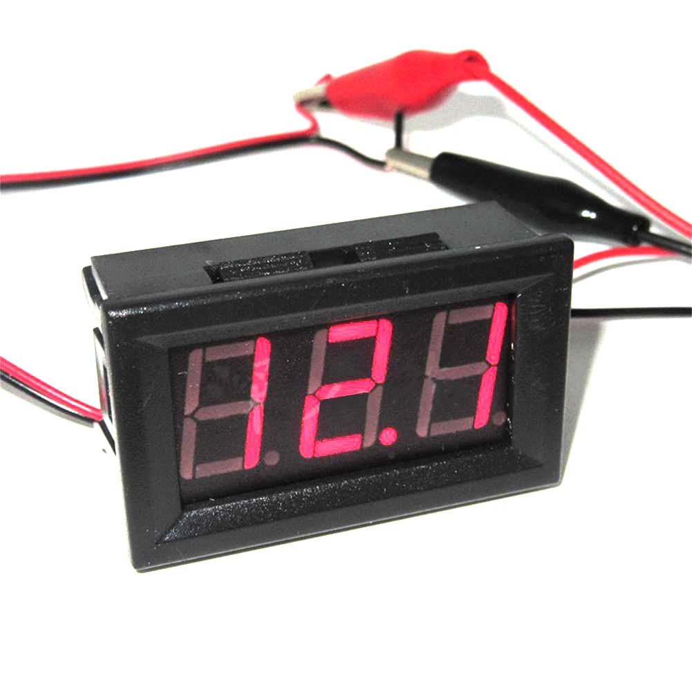 Vôn Kế Đo Điện Áp Kỹ Thuật Số 4.5-30v 0.56 Inch