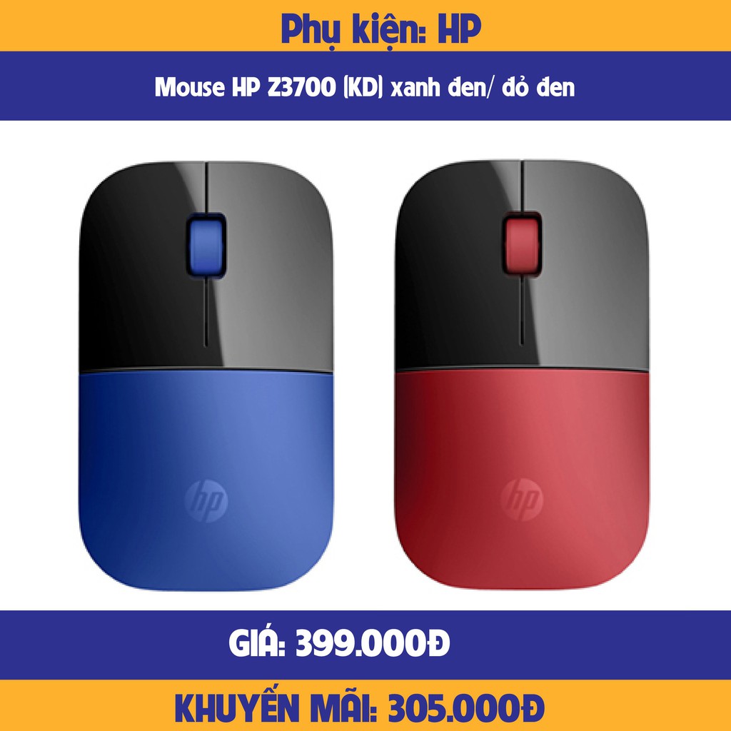 CHUỘT KHÔNG DÂY HP Z3700 - MOUSE WIRELESS HP Z3700