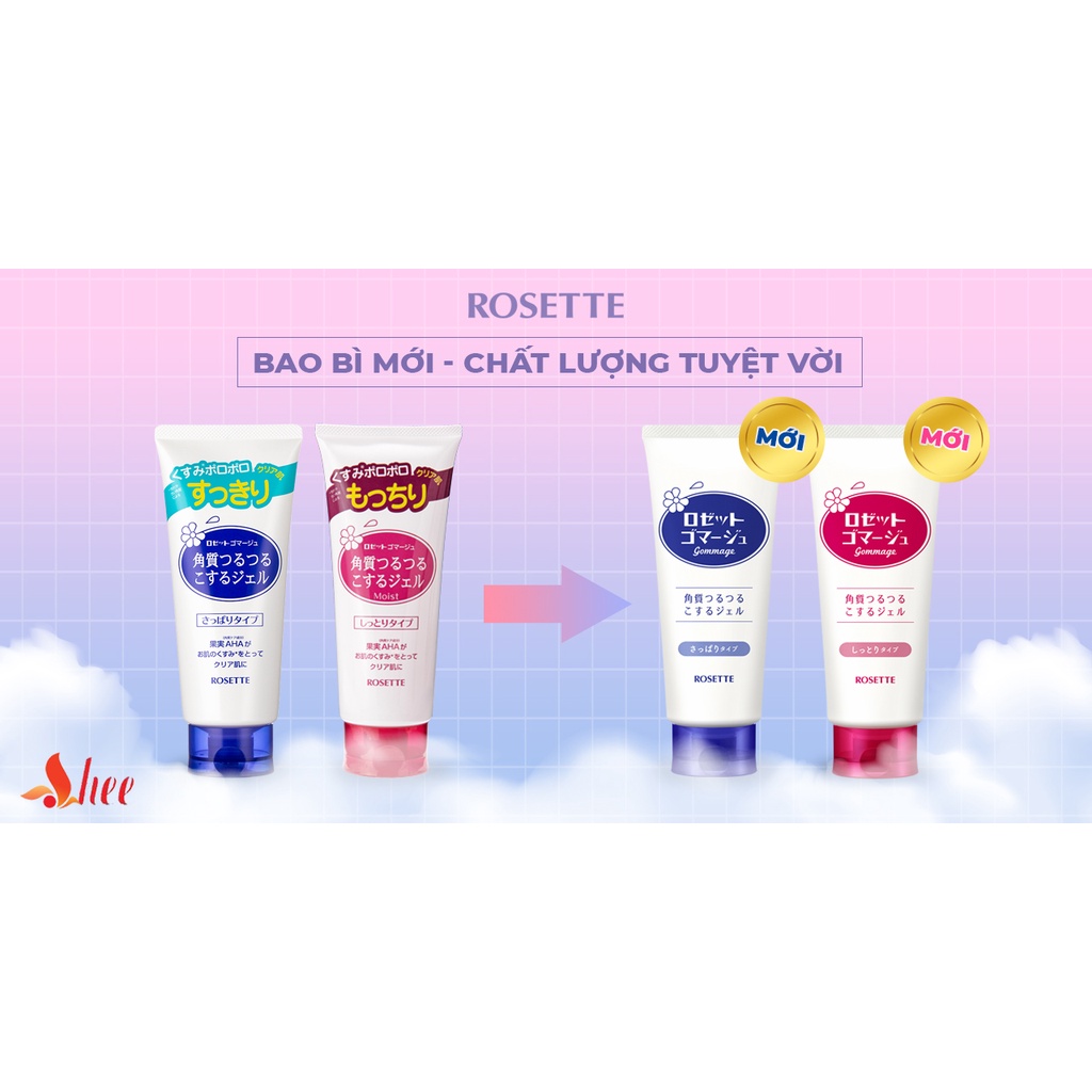 Tẩy da chết Rosette Peeling Gel