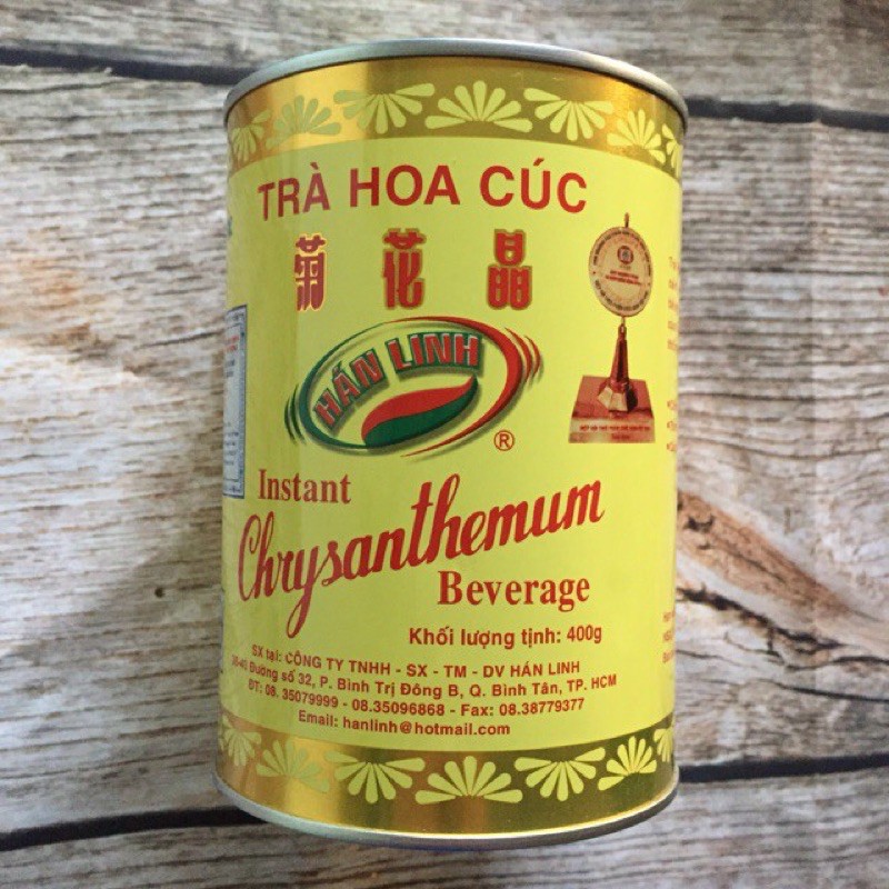 TRÀ HOA CÚC HOÀ TAN HÁN LINH LỢI SỮA