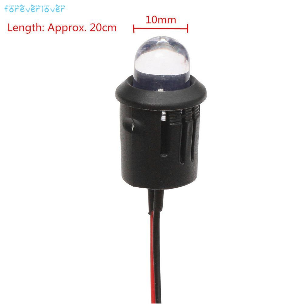 Set 10 bóng đèn led 12v 10mm 20cm siêu sáng tiện dụng