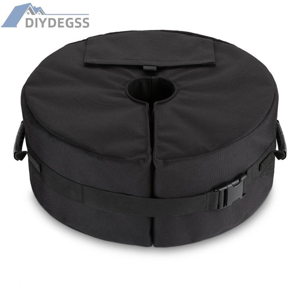 Diydegss2 Tent Base Sandbag Round Sandbag with Side Slot Opening for Outdoor Beach