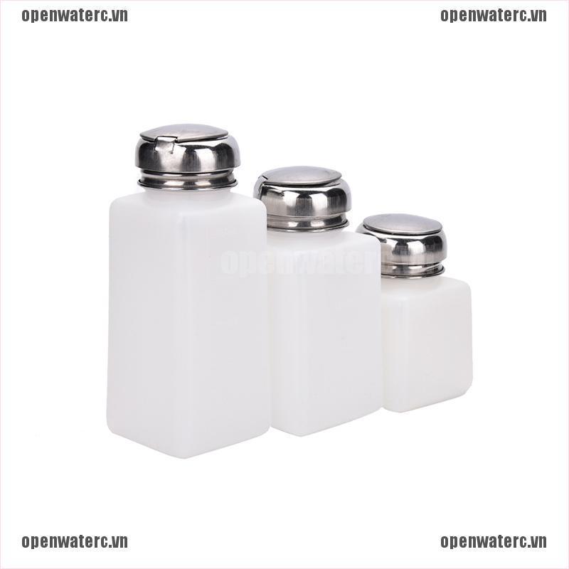 1 Chai Đựng Dung Dịch Tẩy Sơn Móng Tay Dạng Nhấn Tiện Dụng