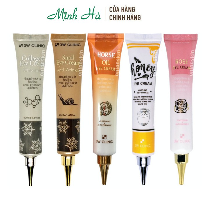 Kem dưỡng vùng mắt 3W Clinic Eye Cream 40ml